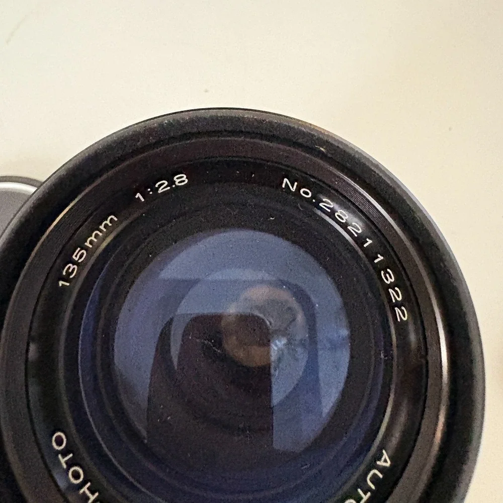 Vintage Vivitar Telephoto 135mm 1:2.8 Lens No28211322